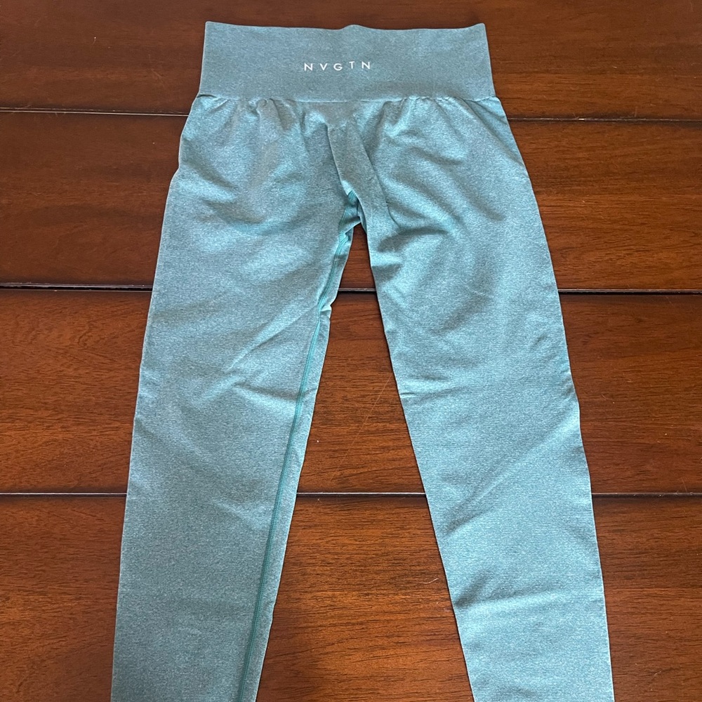 Teal NVGTN Seamless Contour Leggings